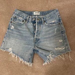 Agolde Parker Long Shorts. Size 24. Worn a just a few times.